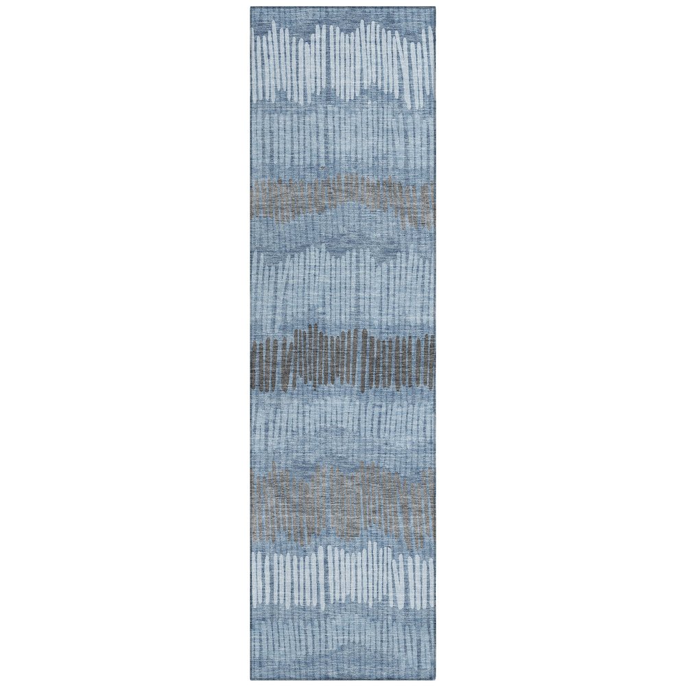Chantille ACN889 Blue 2'3" x 7'6" Rug. Picture 1