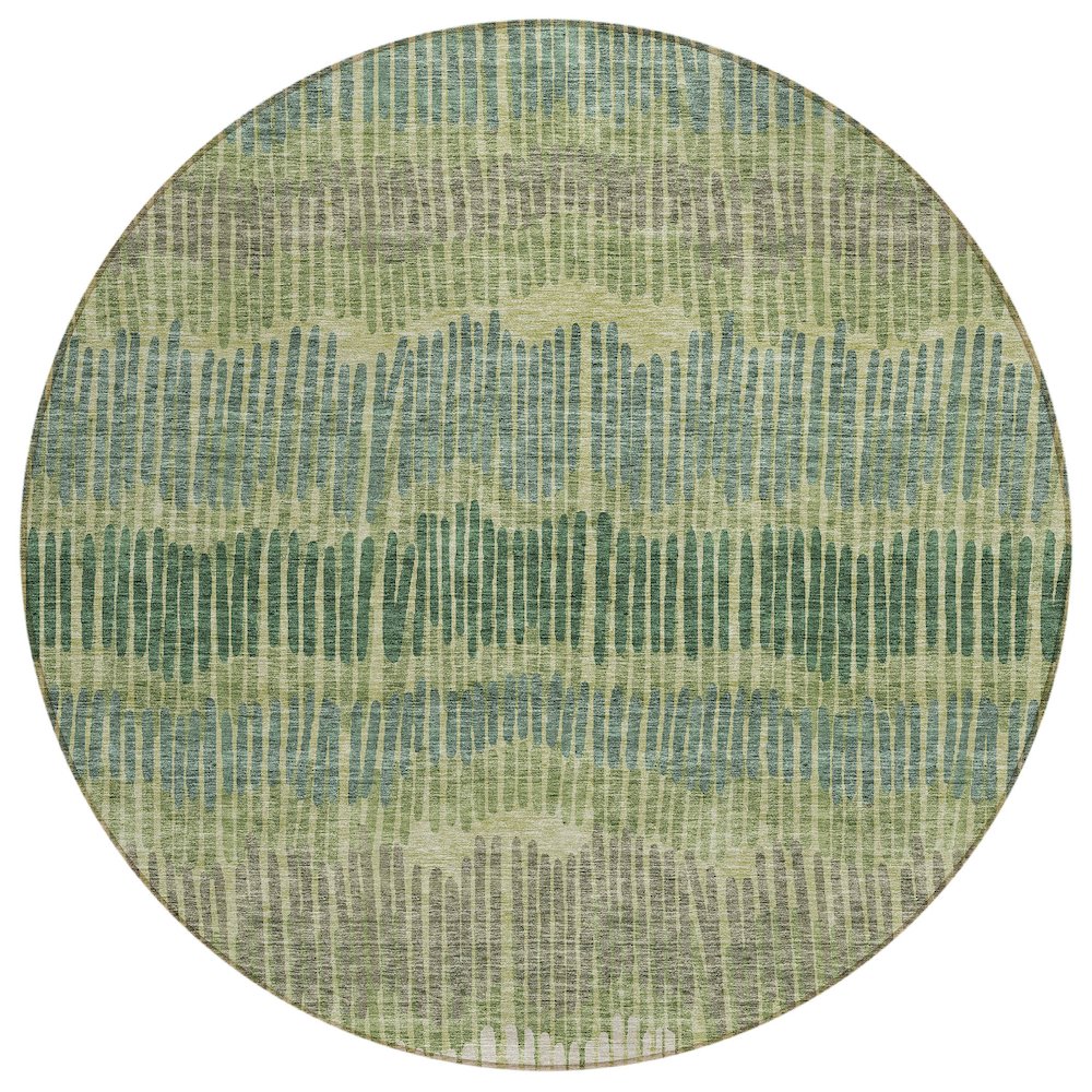 Chantille ACN889 Green 8' x 8' Rug. Picture 1
