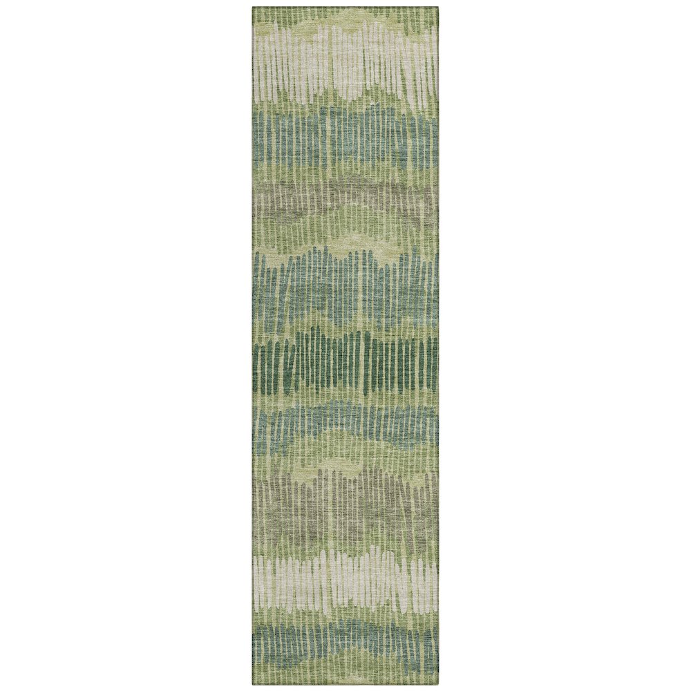 Chantille ACN889 Green 2'3" x 7'6" Rug. Picture 1