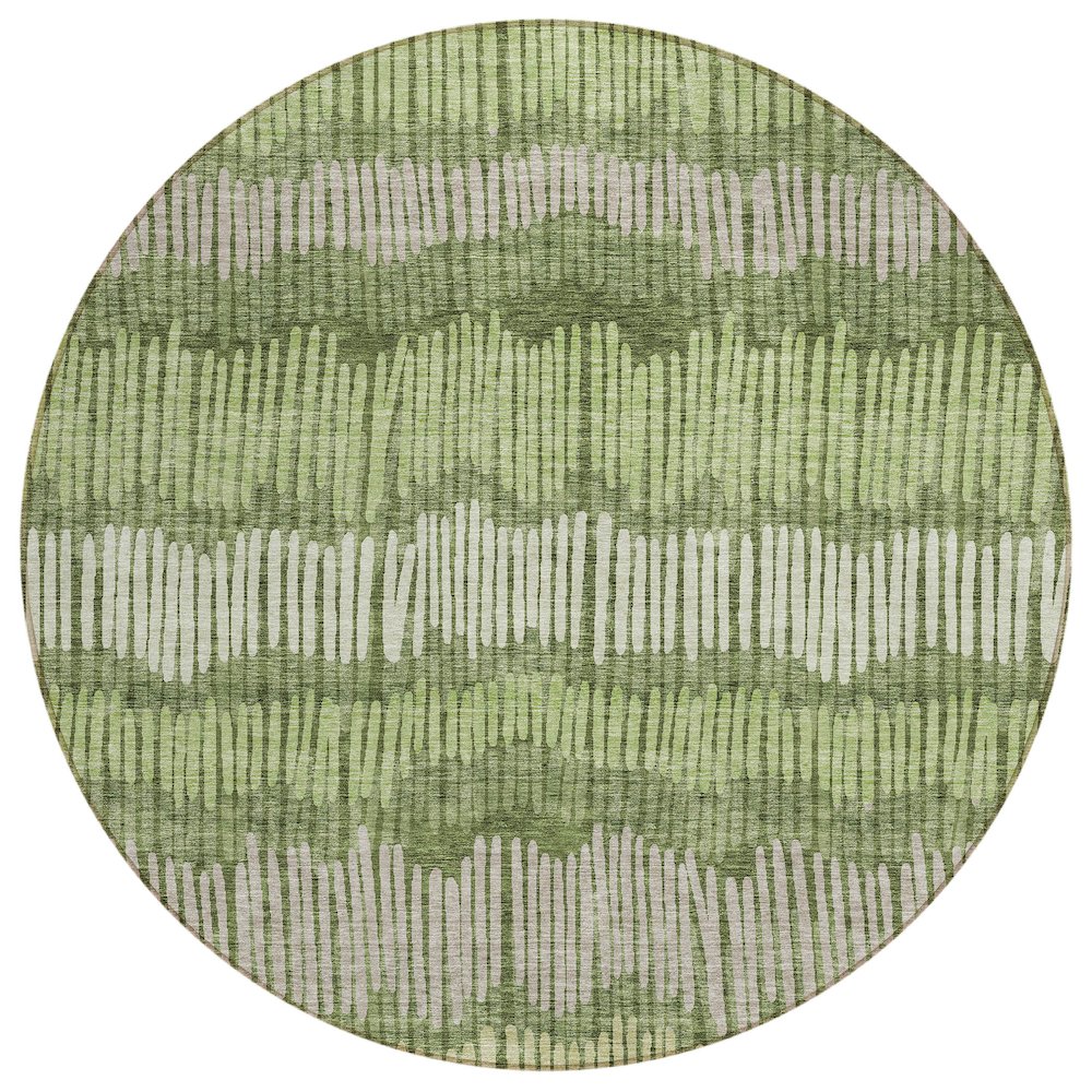 Chantille ACN889 Green 8' x 8' Rug. Picture 1