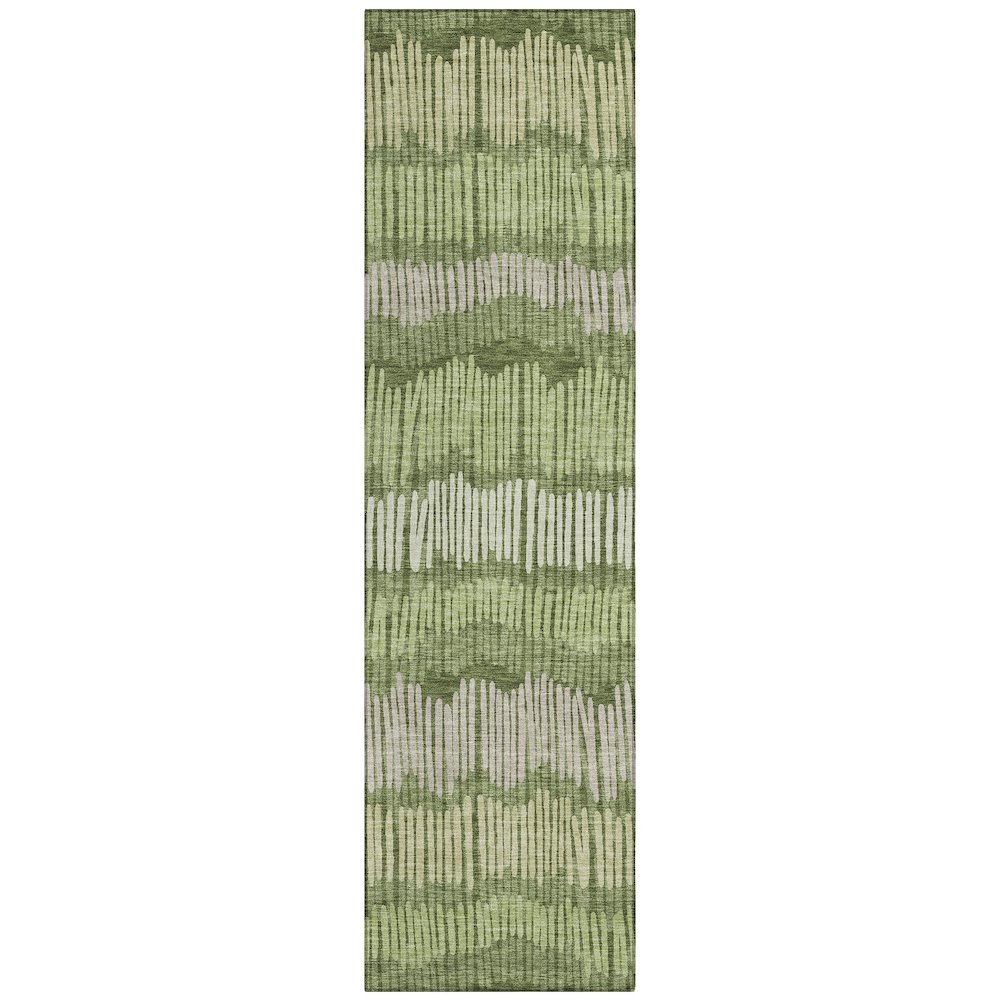 Chantille ACN889 Green 2'3" x 7'6" Rug. Picture 1