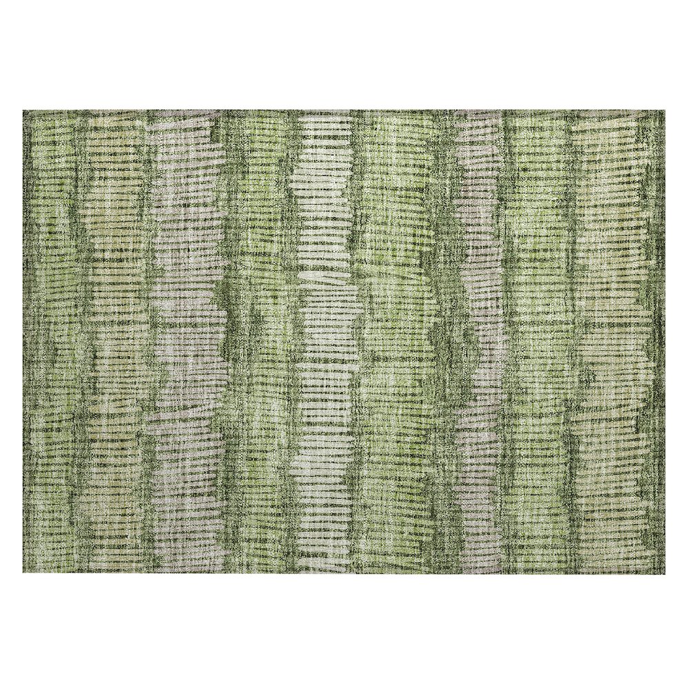 Chantille ACN889 Green 1'8" x 2'6" Rug. Picture 1