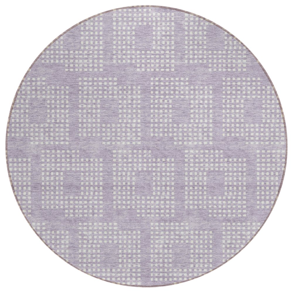 Chantille ACN890 Purple 8' x 8' Rug. Picture 1