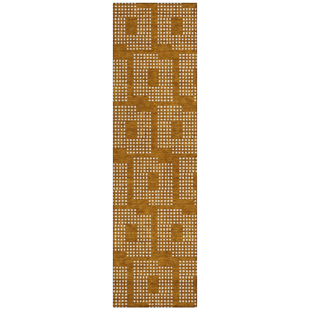 Chantille ACN890 Orange 2'3" x 7'6" Rug. Picture 1