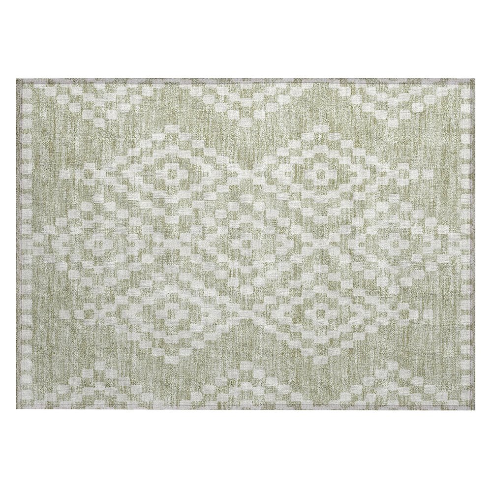 Chantille ACN891 Green 1'8" x 2'6" Rug. Picture 1