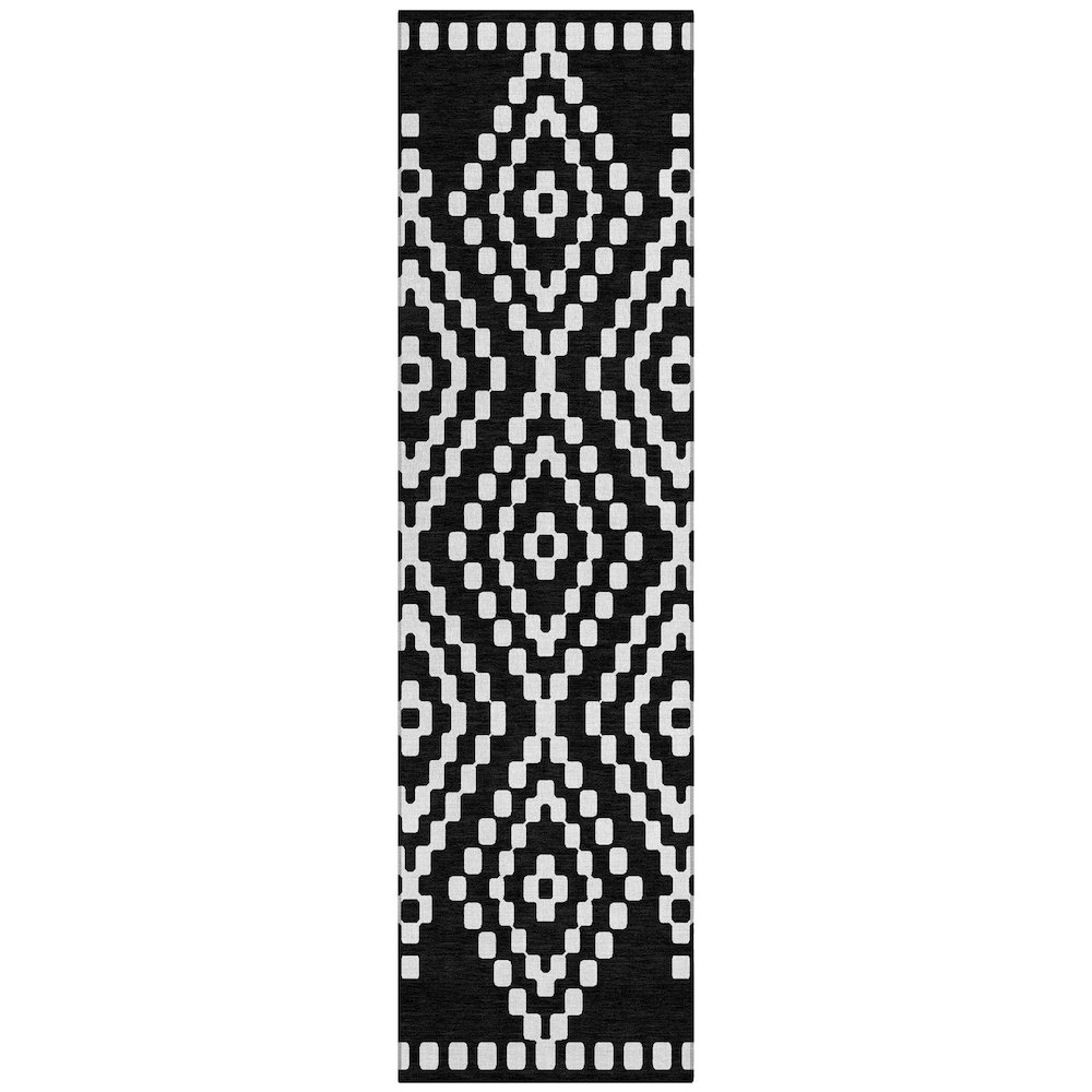 Chantille ACN891 Black 2'3" x 7'6" Rug. Picture 1