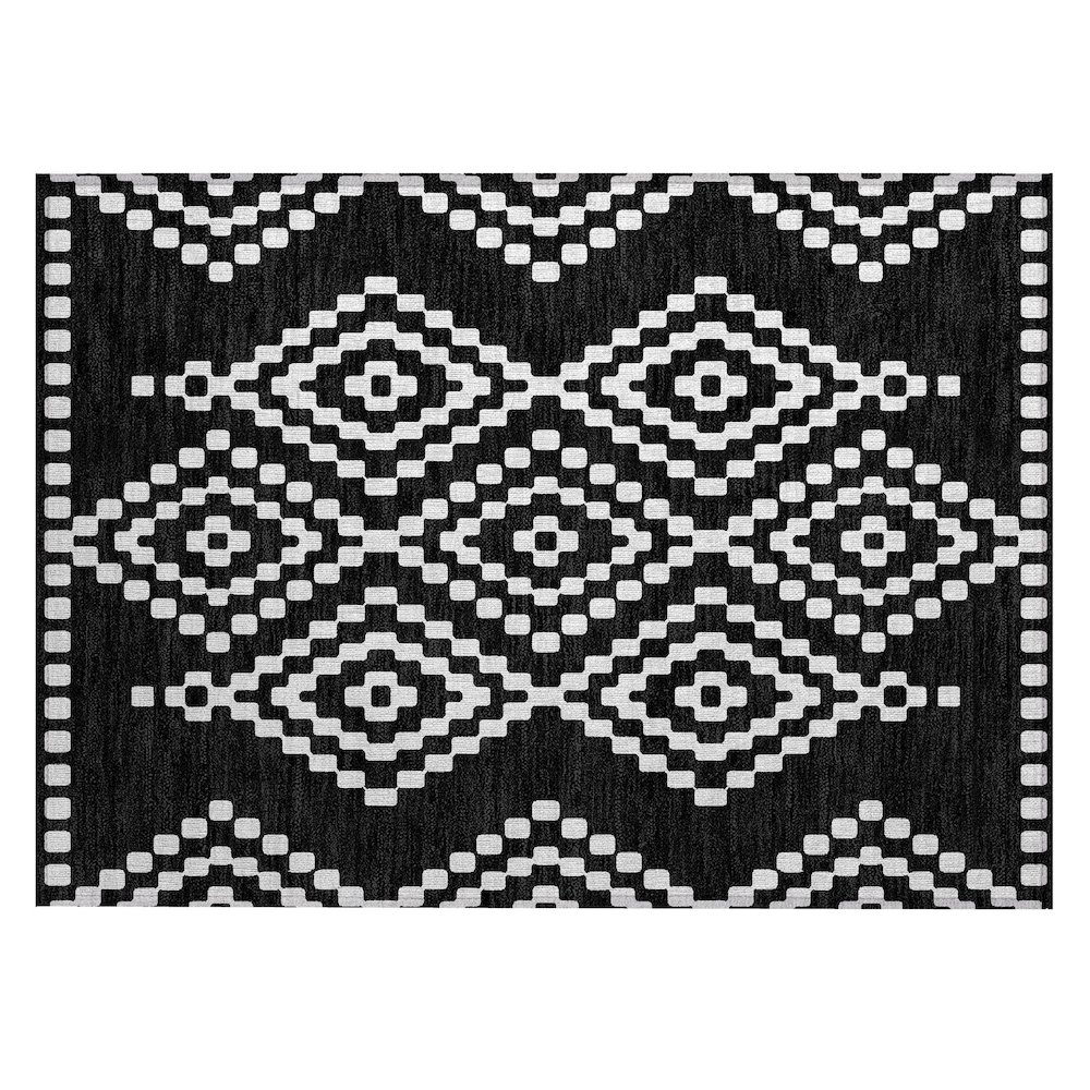 Chantille ACN891 Black 1'8" x 2'6" Rug. Picture 1