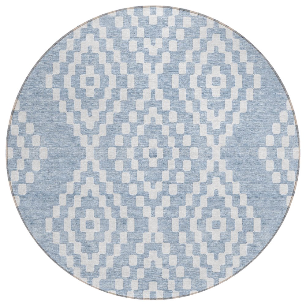 Chantille ACN891 Blue 8' x 8' Rug. Picture 1