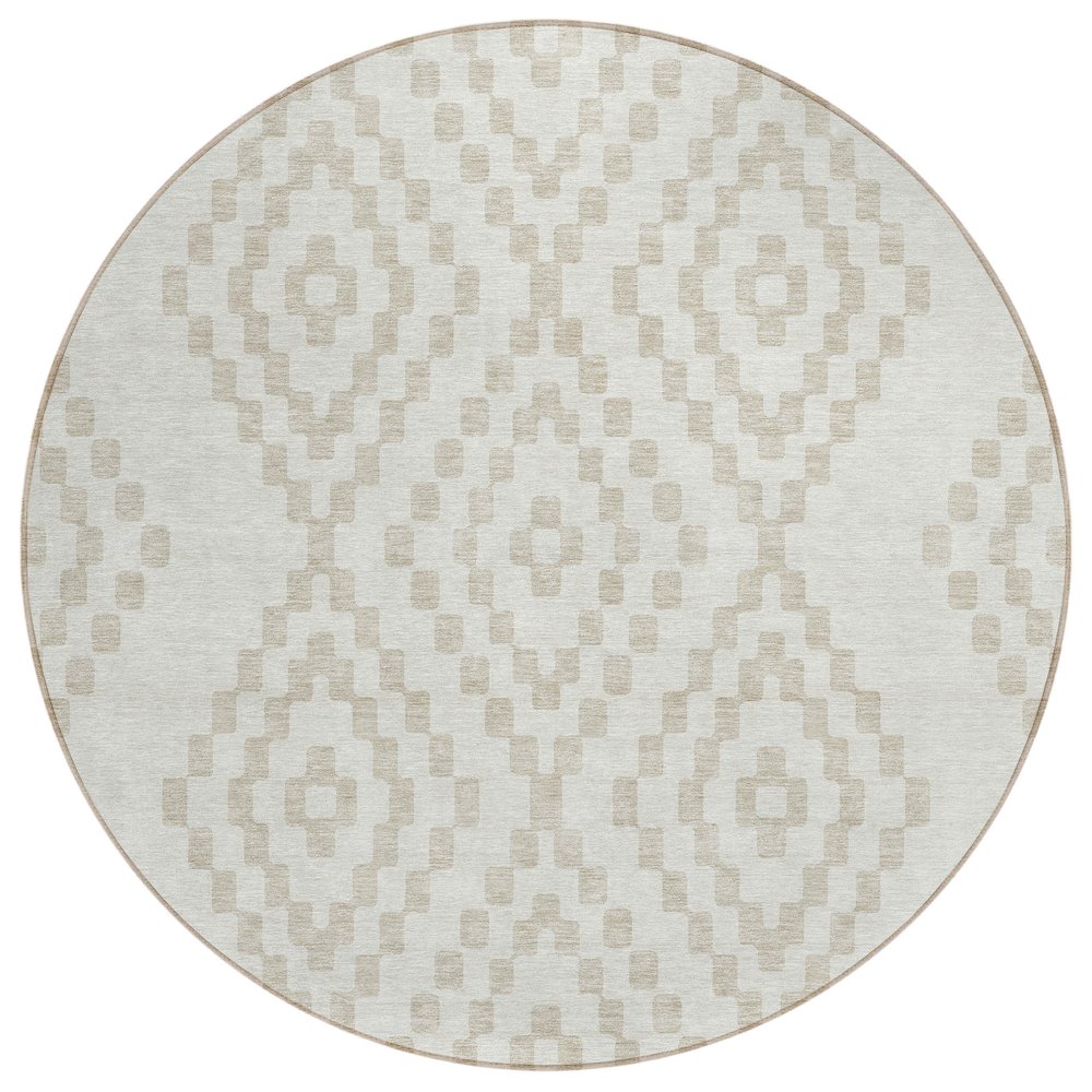 Chantille ACN891 Ivory 8' x 8' Rug. Picture 1