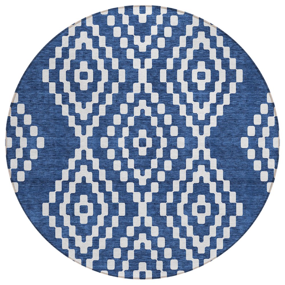Chantille ACN891 Blue 8' x 8' Rug. Picture 1