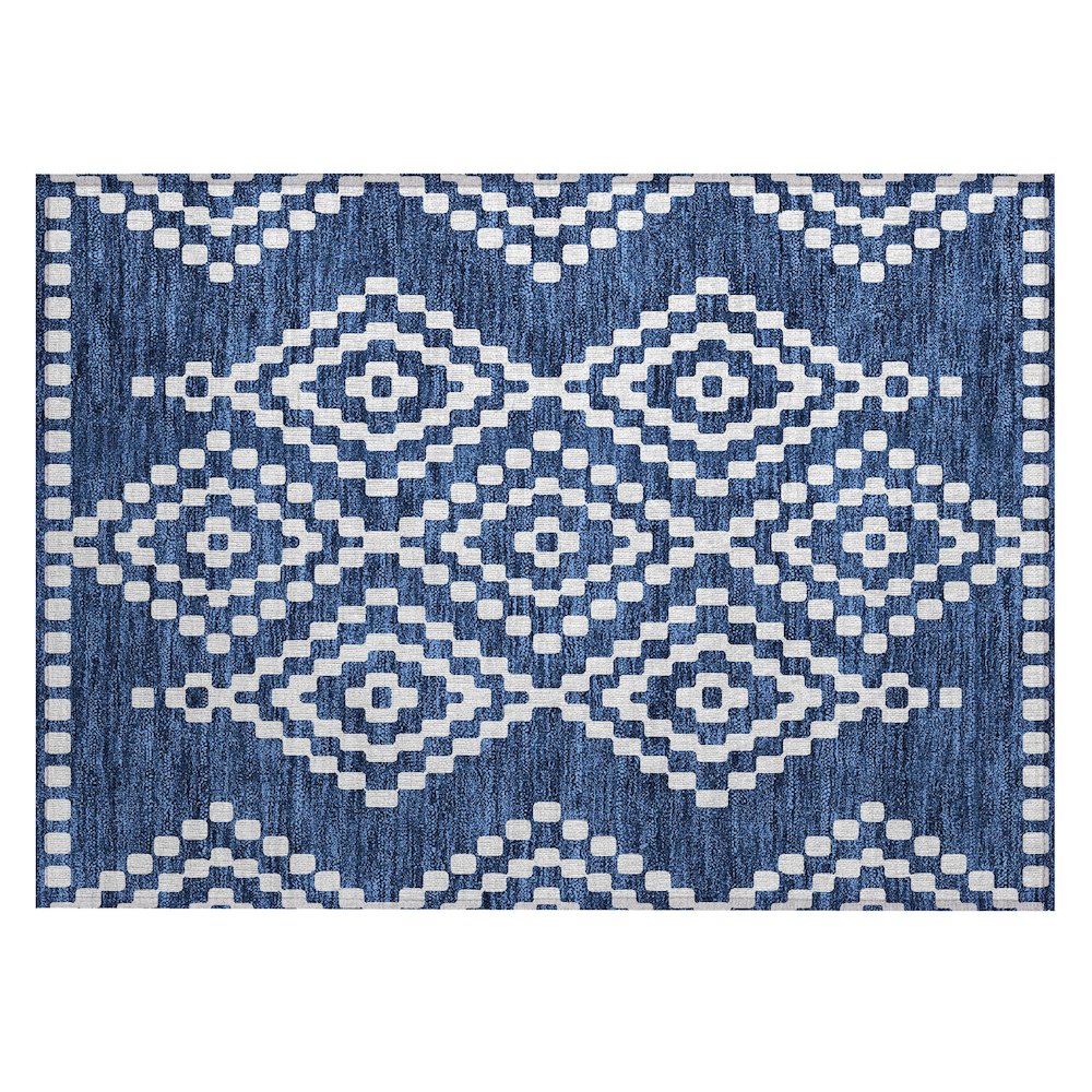 Chantille ACN891 Blue 1'8" x 2'6" Rug. Picture 1