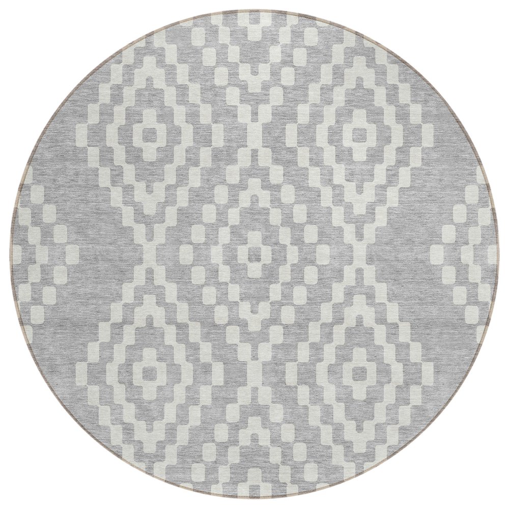 Chantille ACN891 Gray 8' x 8' Rug. Picture 1