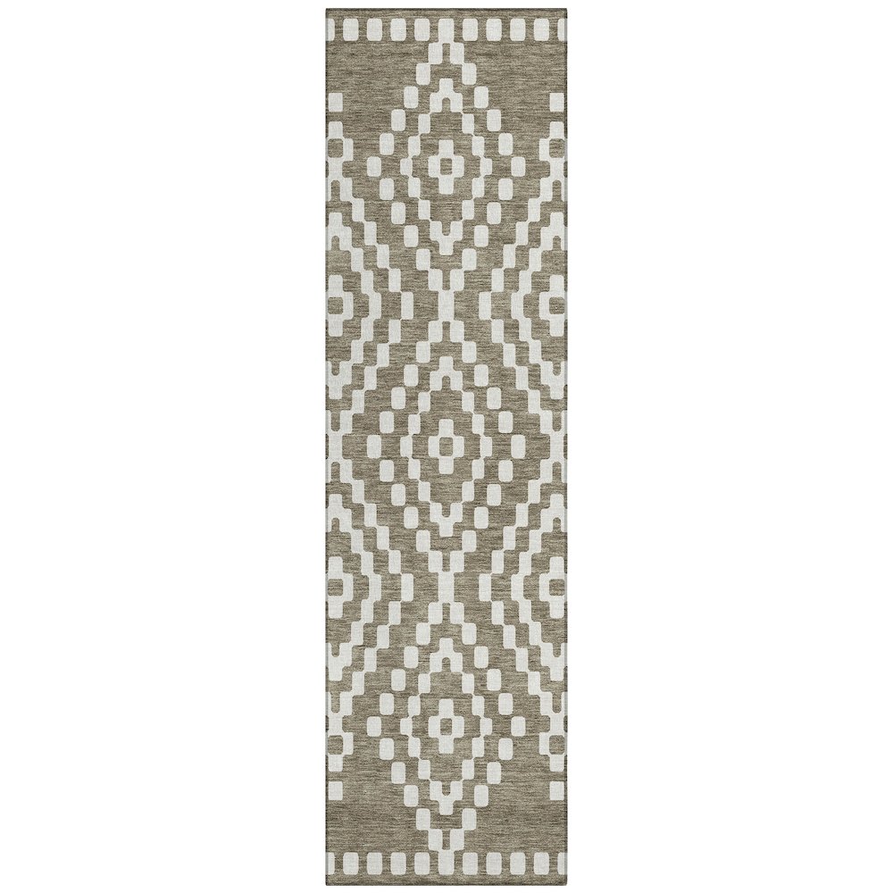 Chantille ACN891 Brown 2'3" x 7'6" Rug. Picture 1