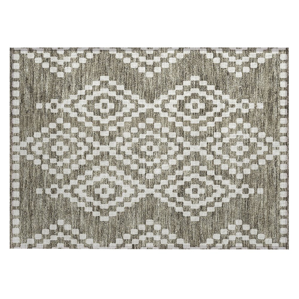 Chantille ACN891 Brown 1'8" x 2'6" Rug. Picture 1