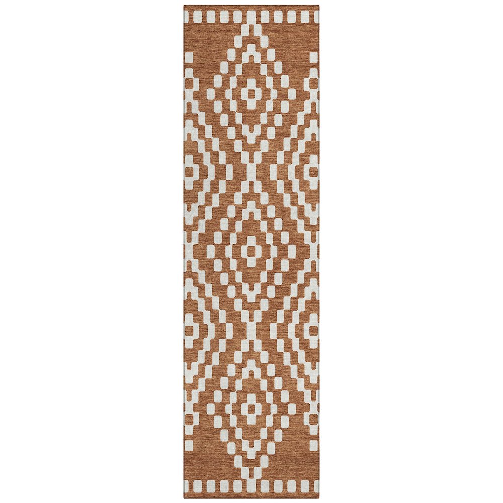 Chantille ACN891 Orange 2'3" x 7'6" Rug. Picture 1