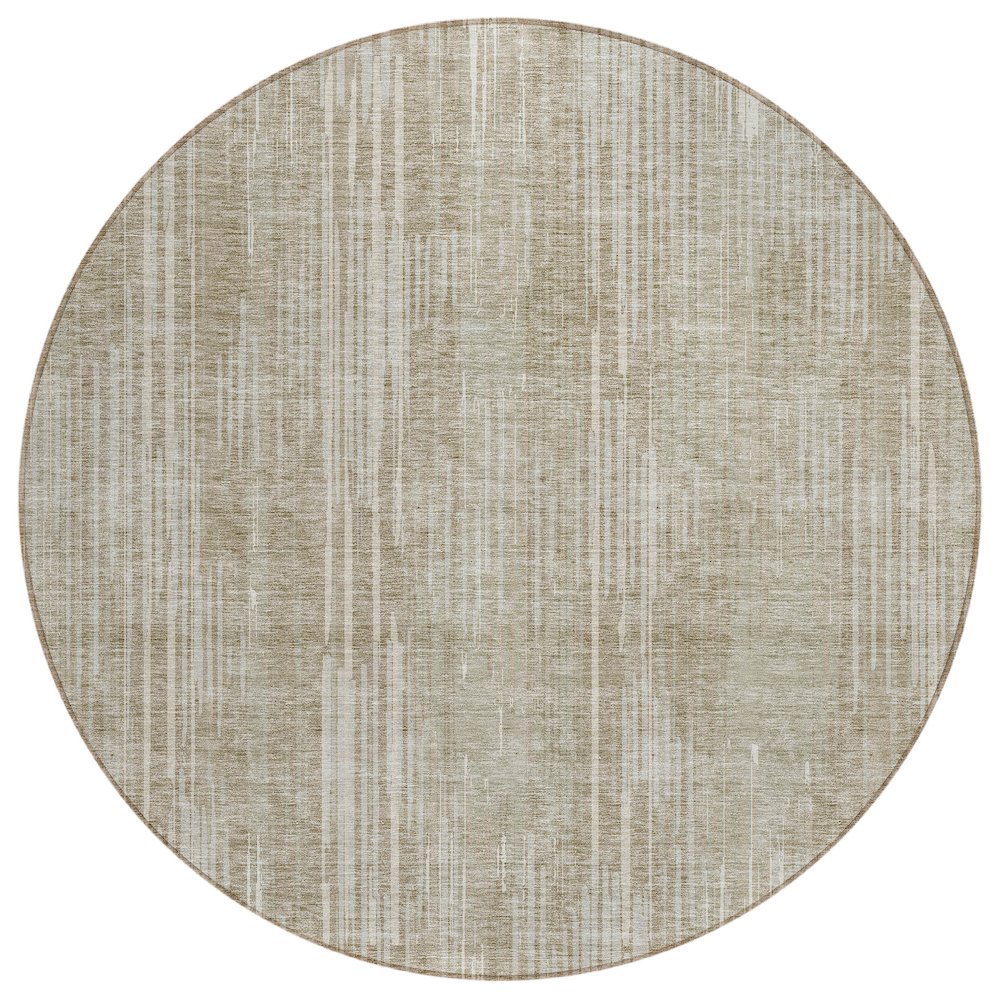 Chantille ACN893 Brown 8' x 8' Rug. Picture 1