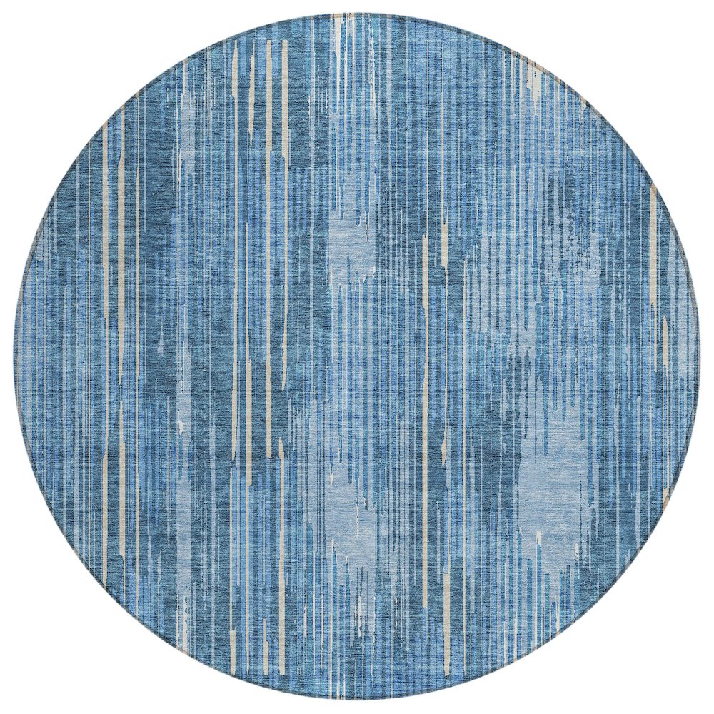 Chantille ACN893 Blue 8' x 8' Rug. Picture 1