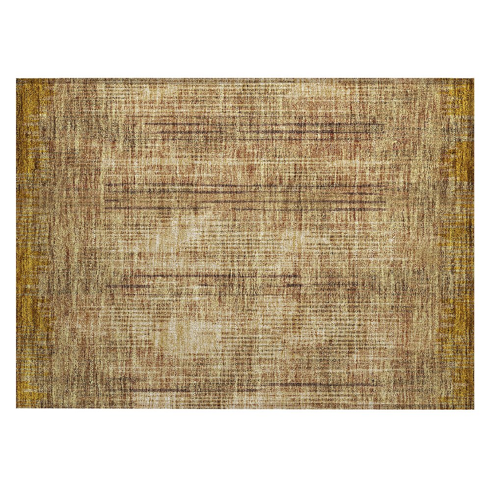 Chantille ACN893 Orange 1'8" x 2'6" Rug. Picture 1