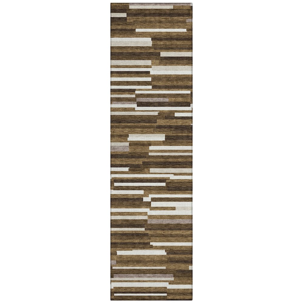 Chantille ACN894 Brown 2'3" x 7'6" Rug. Picture 1