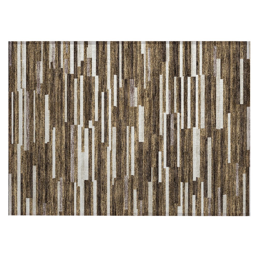 Chantille ACN894 Brown 1'8" x 2'6" Rug. Picture 1