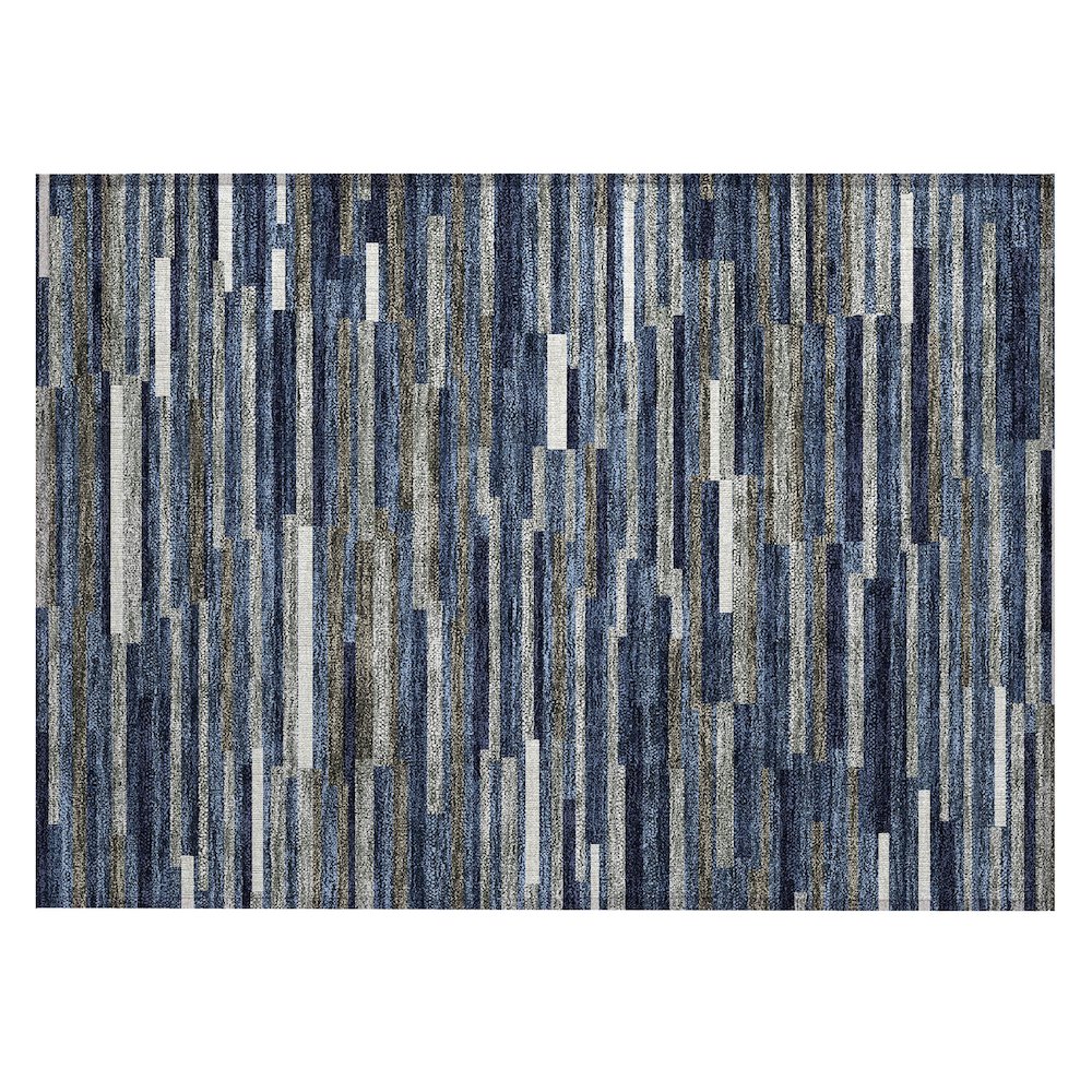 Chantille ACN894 Blue 1'8" x 2'6" Rug. Picture 1