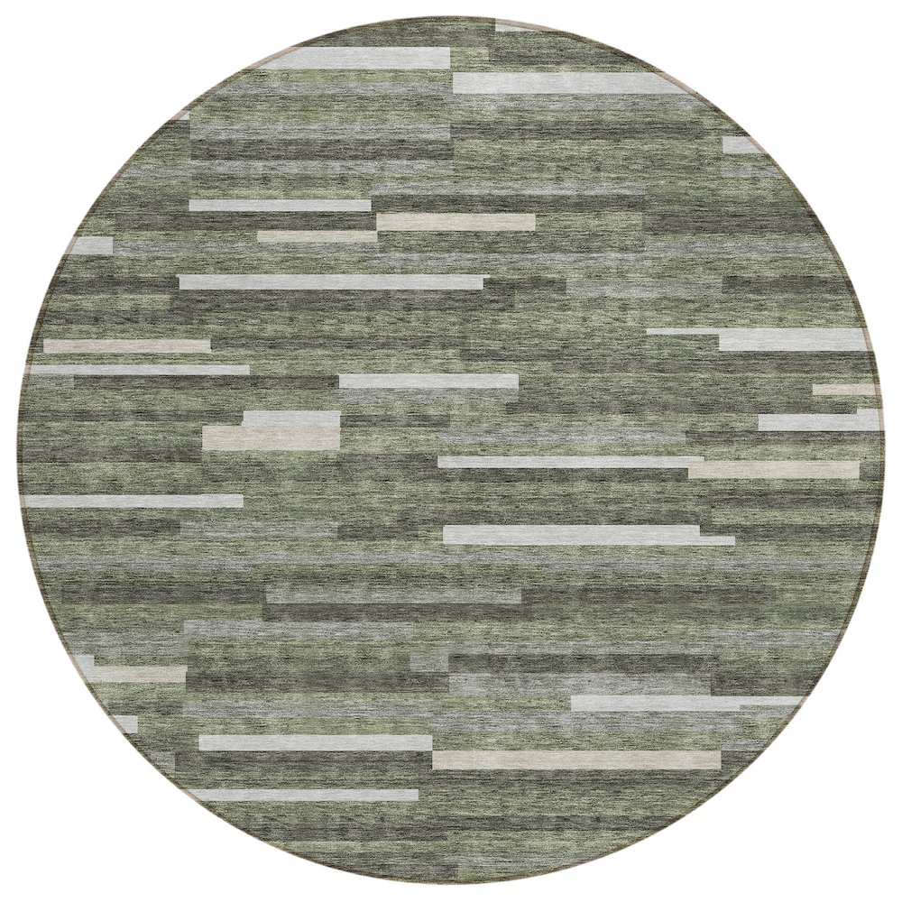 Chantille ACN894 Green 8' x 8' Rug. Picture 1