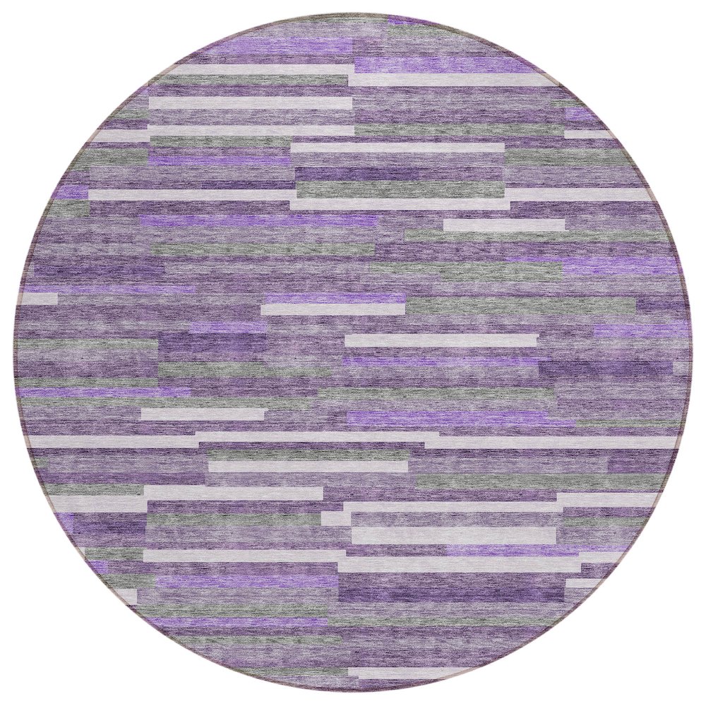 Chantille ACN894 Purple 8' x 8' Rug. Picture 1