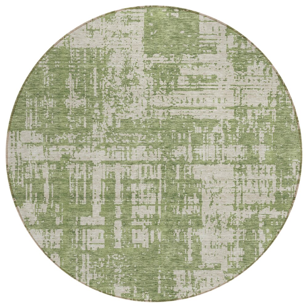Chantille ACN895 Green 8' x 8' Rug. Picture 1