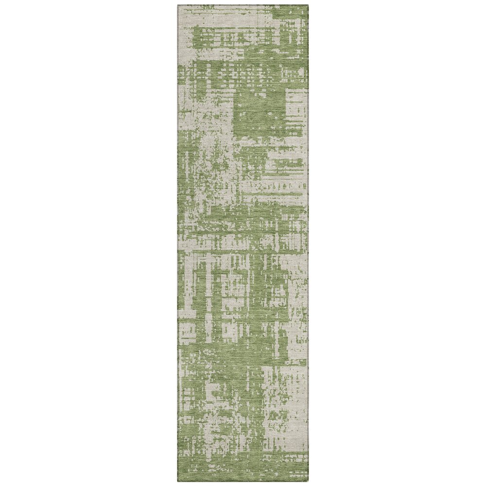 Chantille ACN895 Green 2'3" x 7'6" Rug. Picture 1