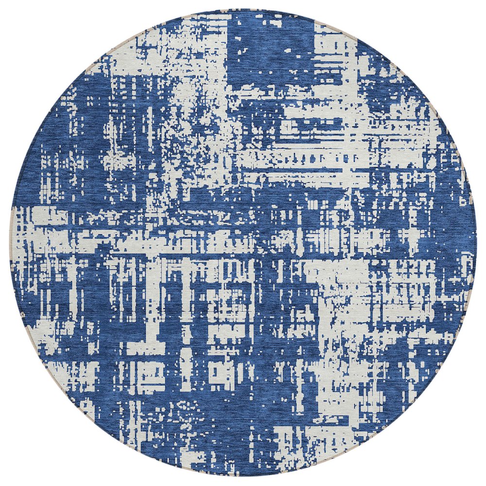 Chantille ACN895 Blue 8' x 8' Rug. Picture 1