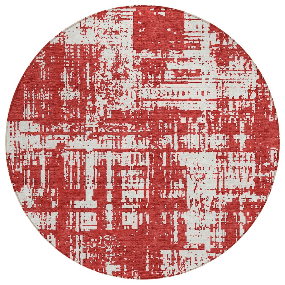 Chantille ACN895 Red 8' x 8' Rug. Picture 1