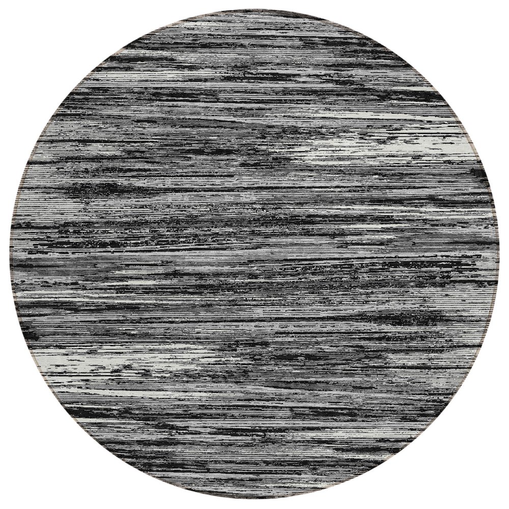 Chantille ACN896 Black 8' x 8' Rug. Picture 1