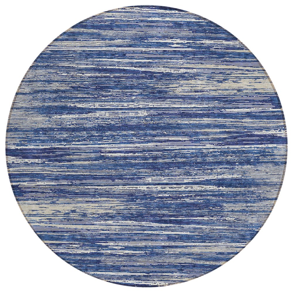 Chantille ACN896 Blue 8' x 8' Rug. Picture 1