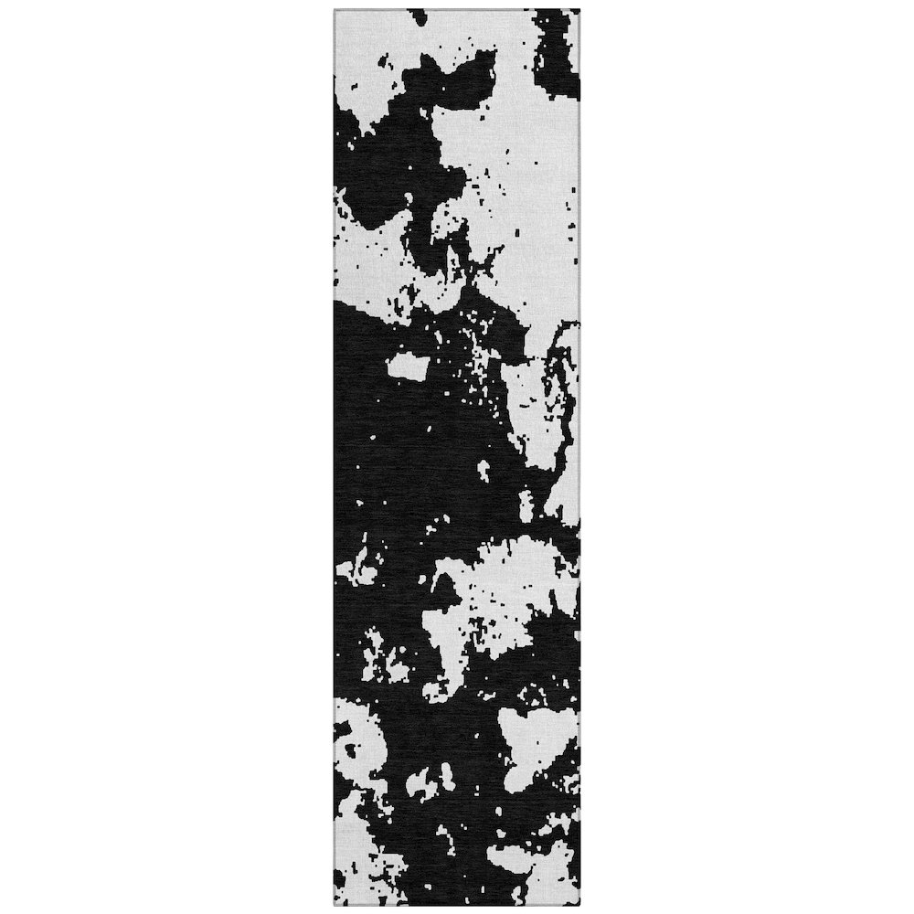 Chantille ACN897 Black 2'3" x 7'6" Rug. Picture 1