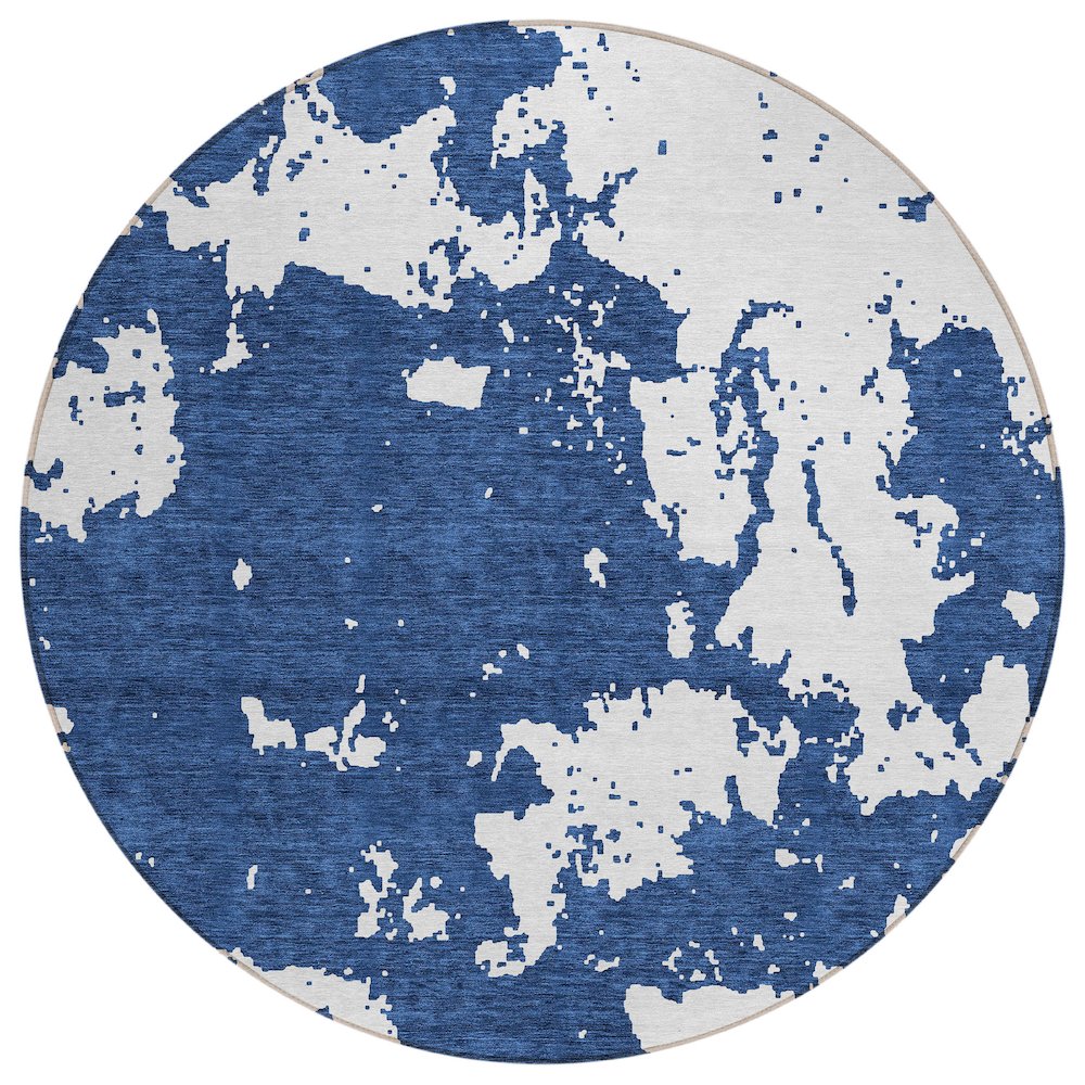 Chantille ACN897 Blue 8' x 8' Rug. Picture 1
