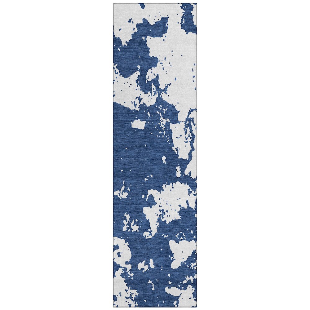 Chantille ACN897 Blue 2'3" x 7'6" Rug. Picture 1