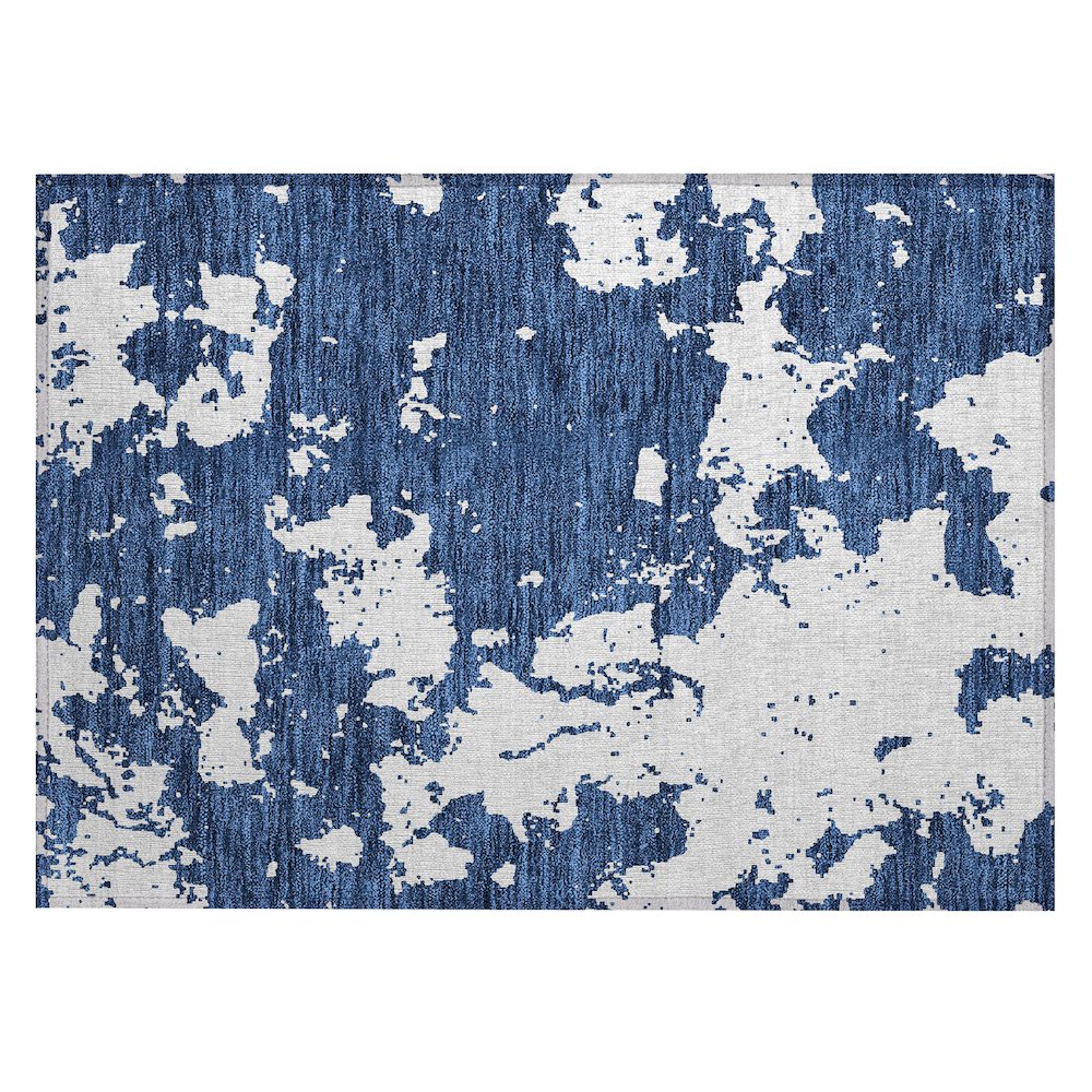 Chantille ACN897 Blue 1'8" x 2'6" Rug. Picture 1