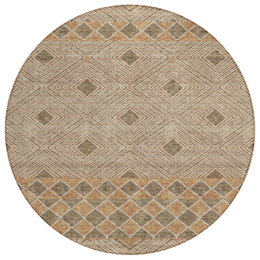 Chantille ACN898 Brown 8' x 8' Rug. Picture 1
