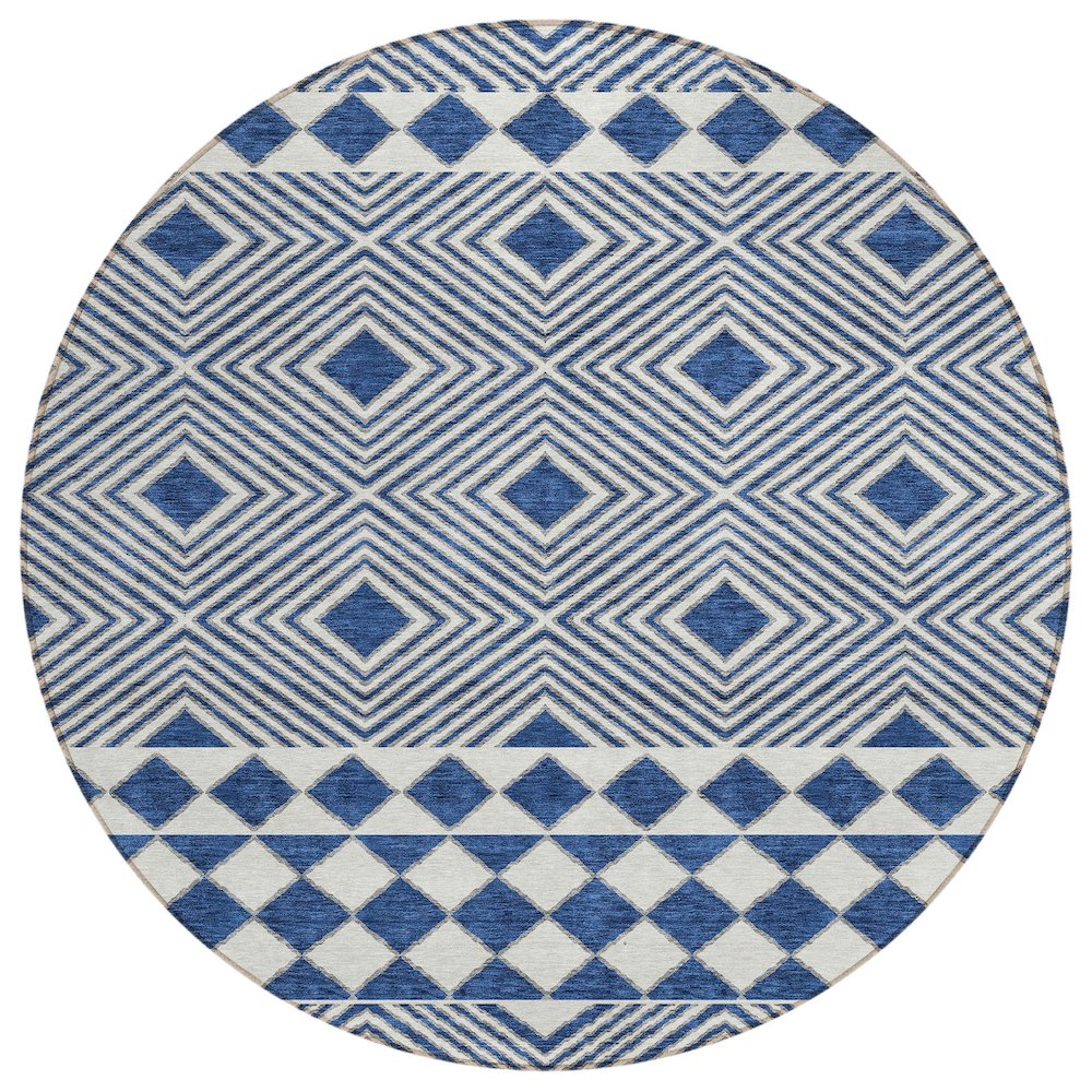 Chantille ACN898 Blue 8' x 8' Rug. Picture 1