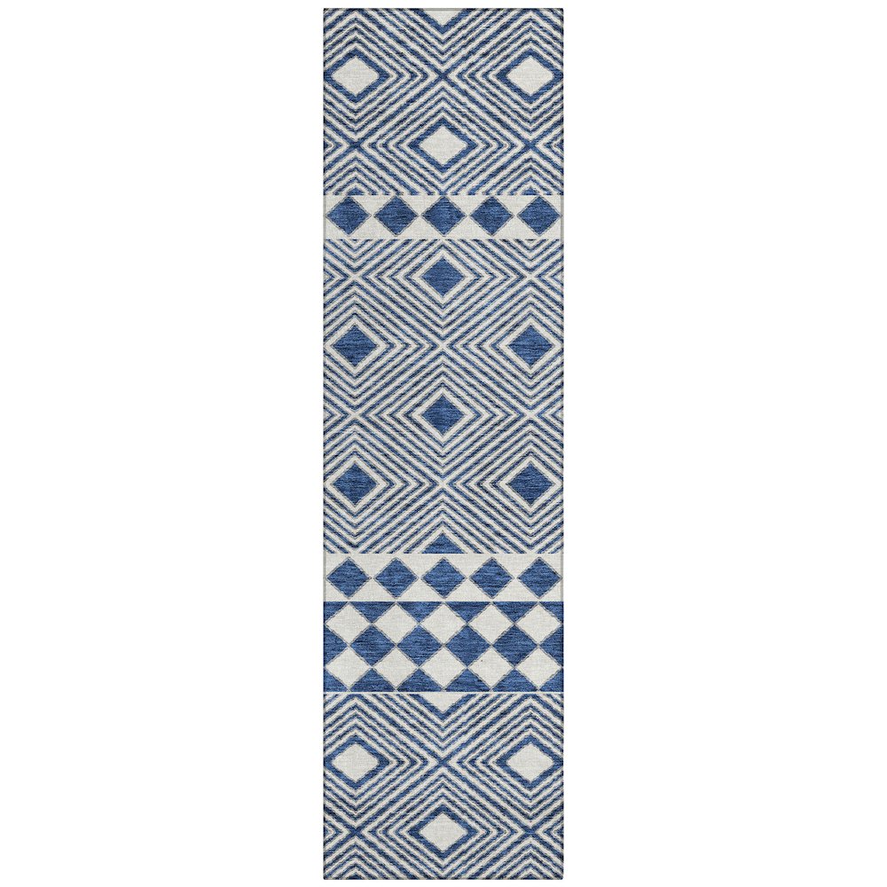 Chantille ACN898 Blue 2'3" x 7'6" Rug. Picture 1