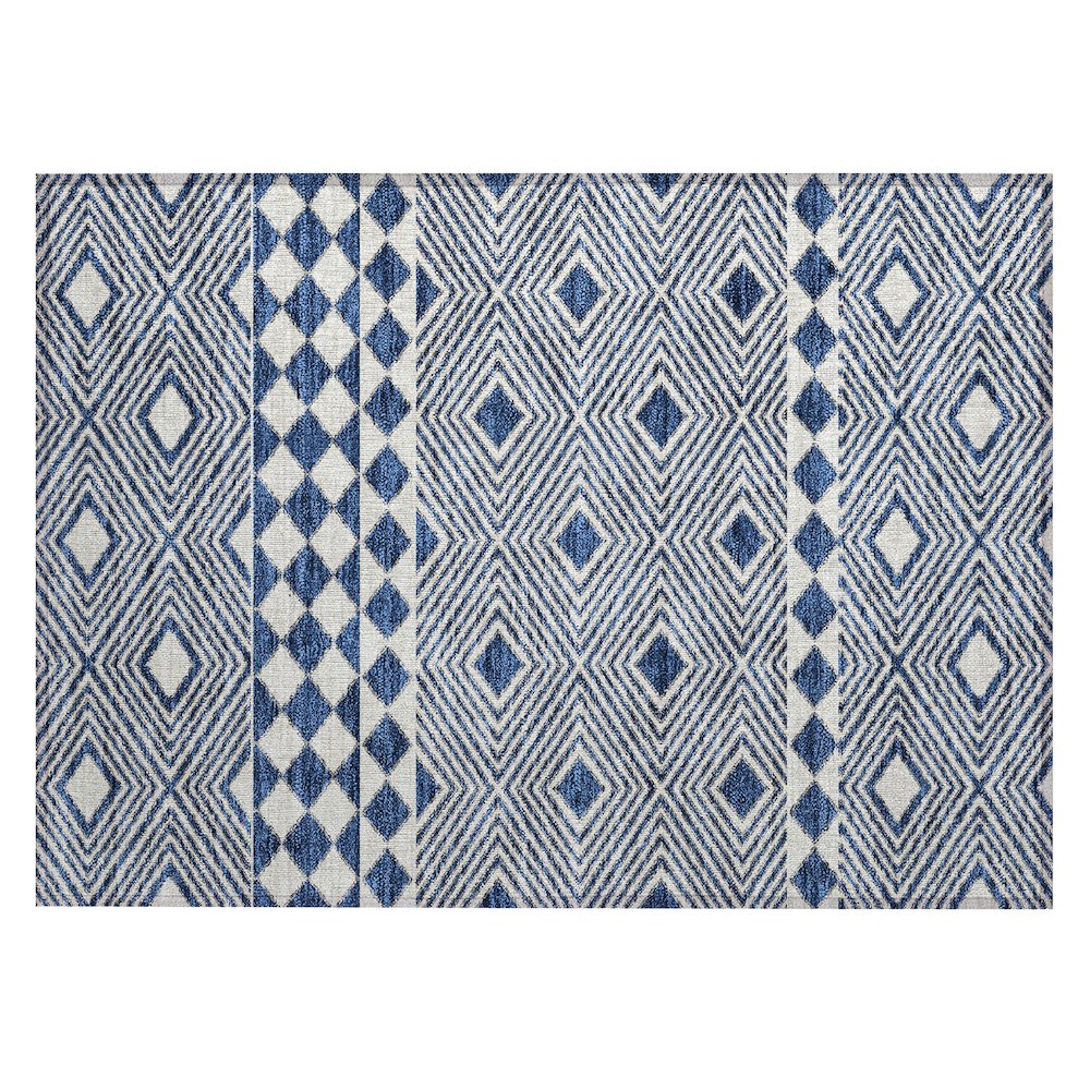 Chantille ACN898 Blue 1'8" x 2'6" Rug. Picture 1