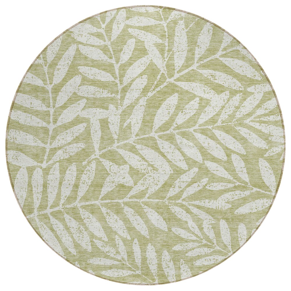 Chantille ACN899 Green 8' x 8' Rug. Picture 1