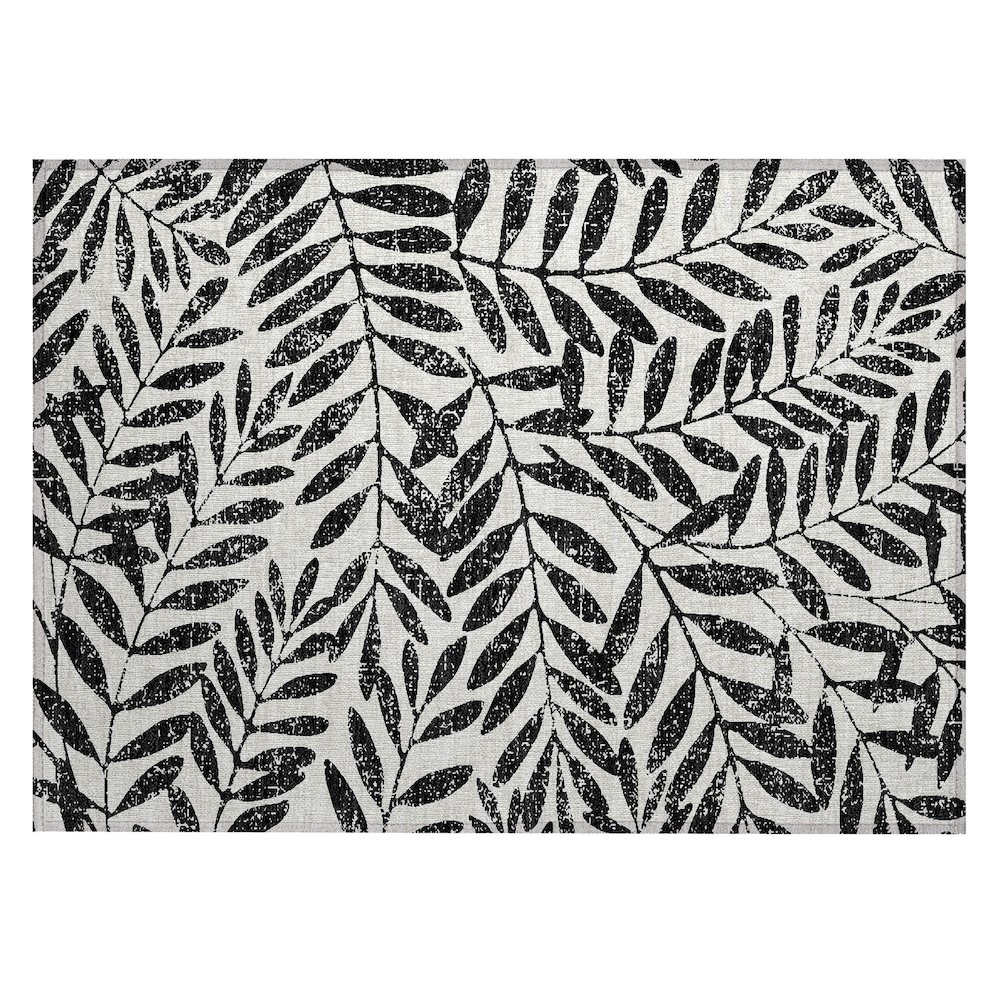 Chantille ACN899 Black 1'8" x 2'6" Rug. Picture 1