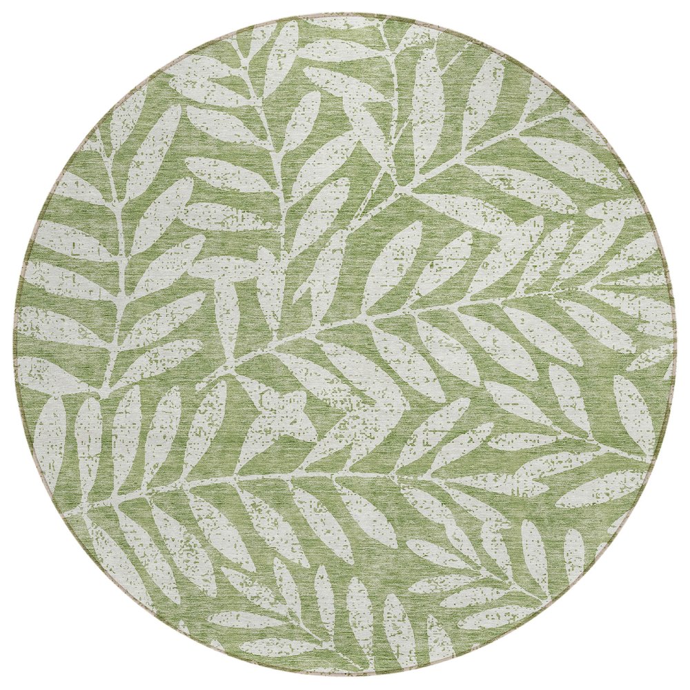 Chantille ACN899 Green 8' x 8' Rug. Picture 1