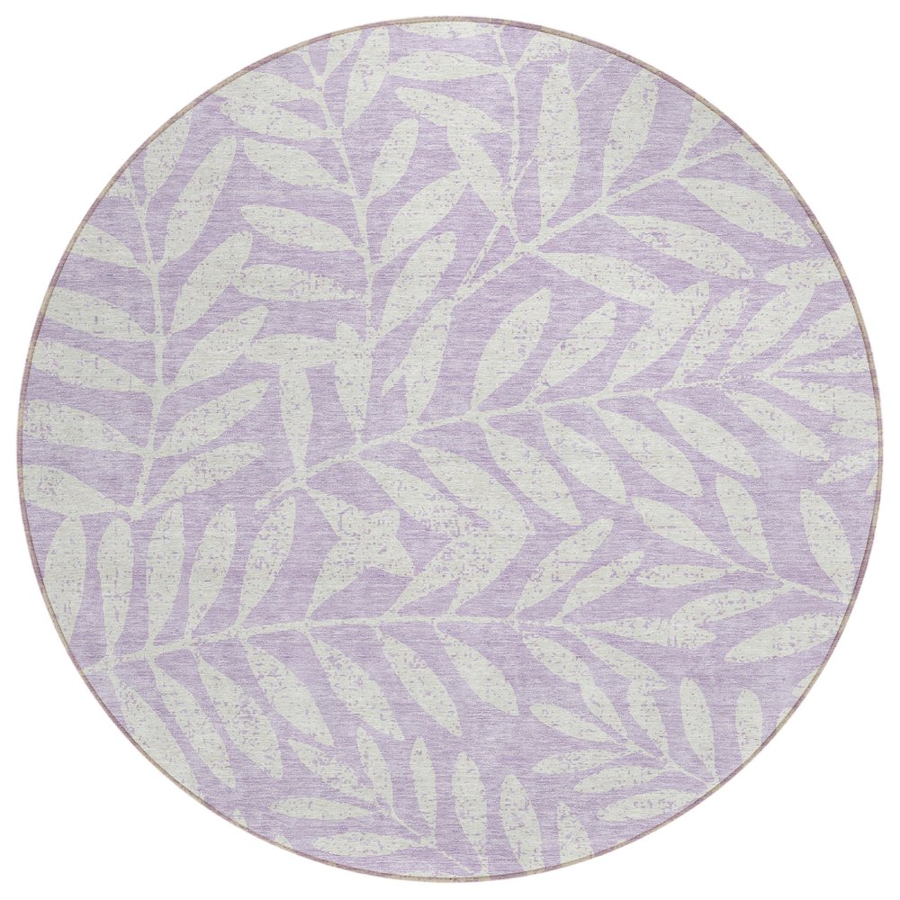 Chantille ACN899 Purple 8' x 8' Rug. Picture 1