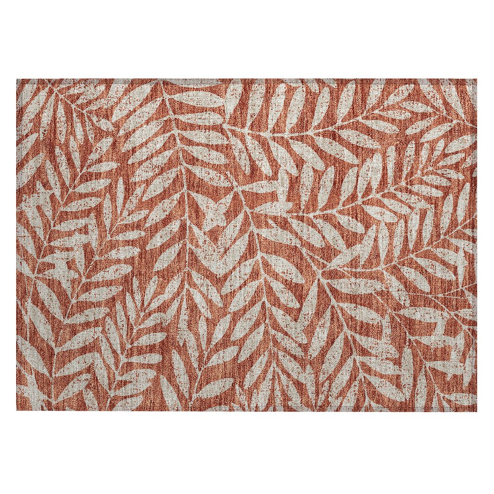 Chantille ACN899 Orange 1'8" x 2'6" Rug. Picture 1