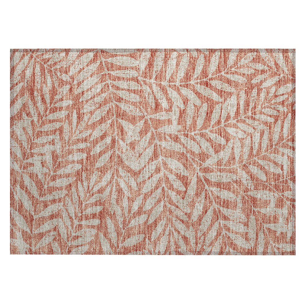 Chantille ACN899 Orange 1'8" x 2'6" Rug. Picture 1