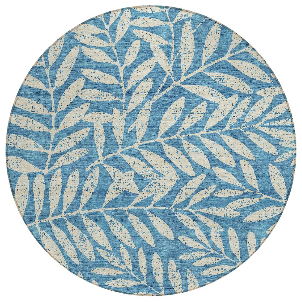 Chantille ACN899 Teal 8' x 8' Rug. Picture 1