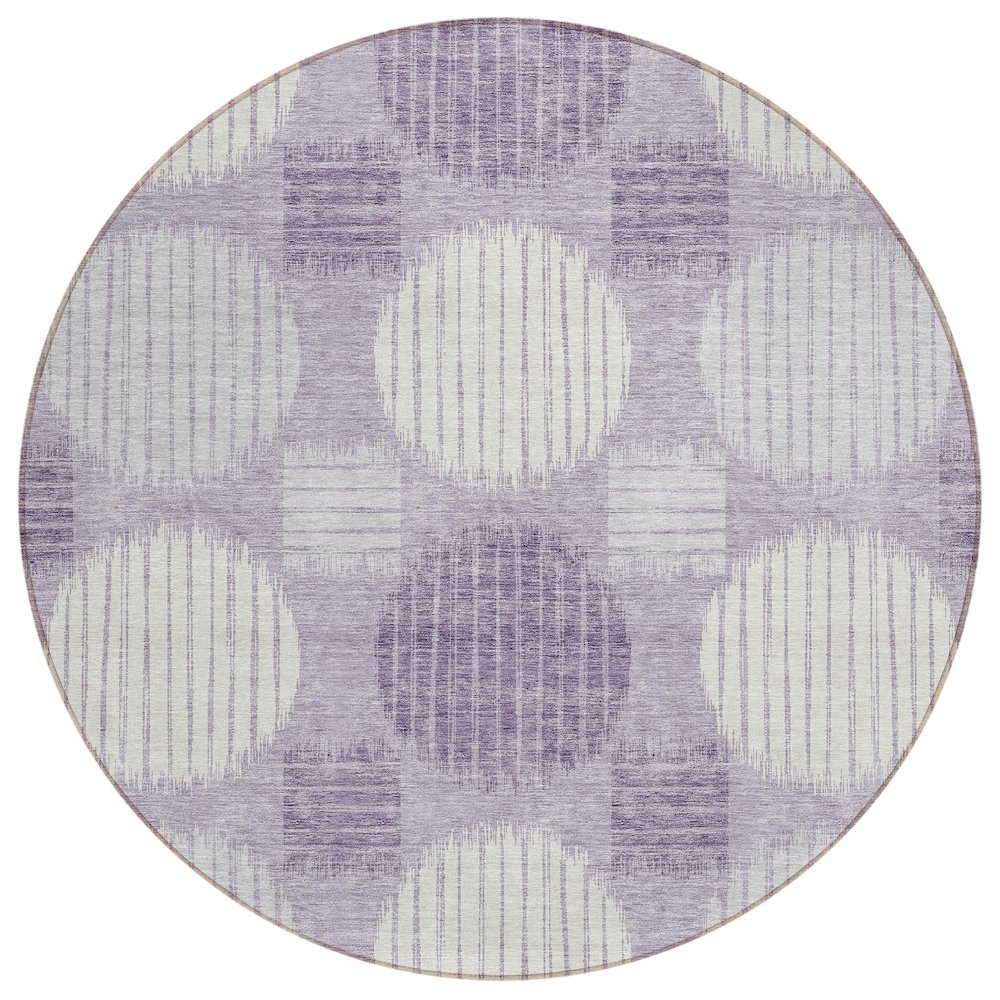 Chantille ACN900 Purple 8' x 8' Rug. Picture 1