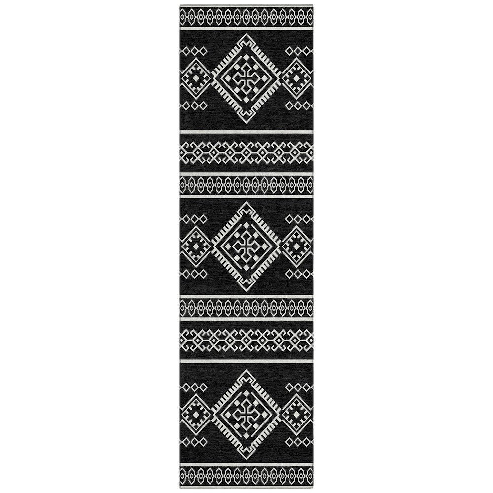 Chantille ACN901 Black 2'3" x 7'6" Rug. Picture 1
